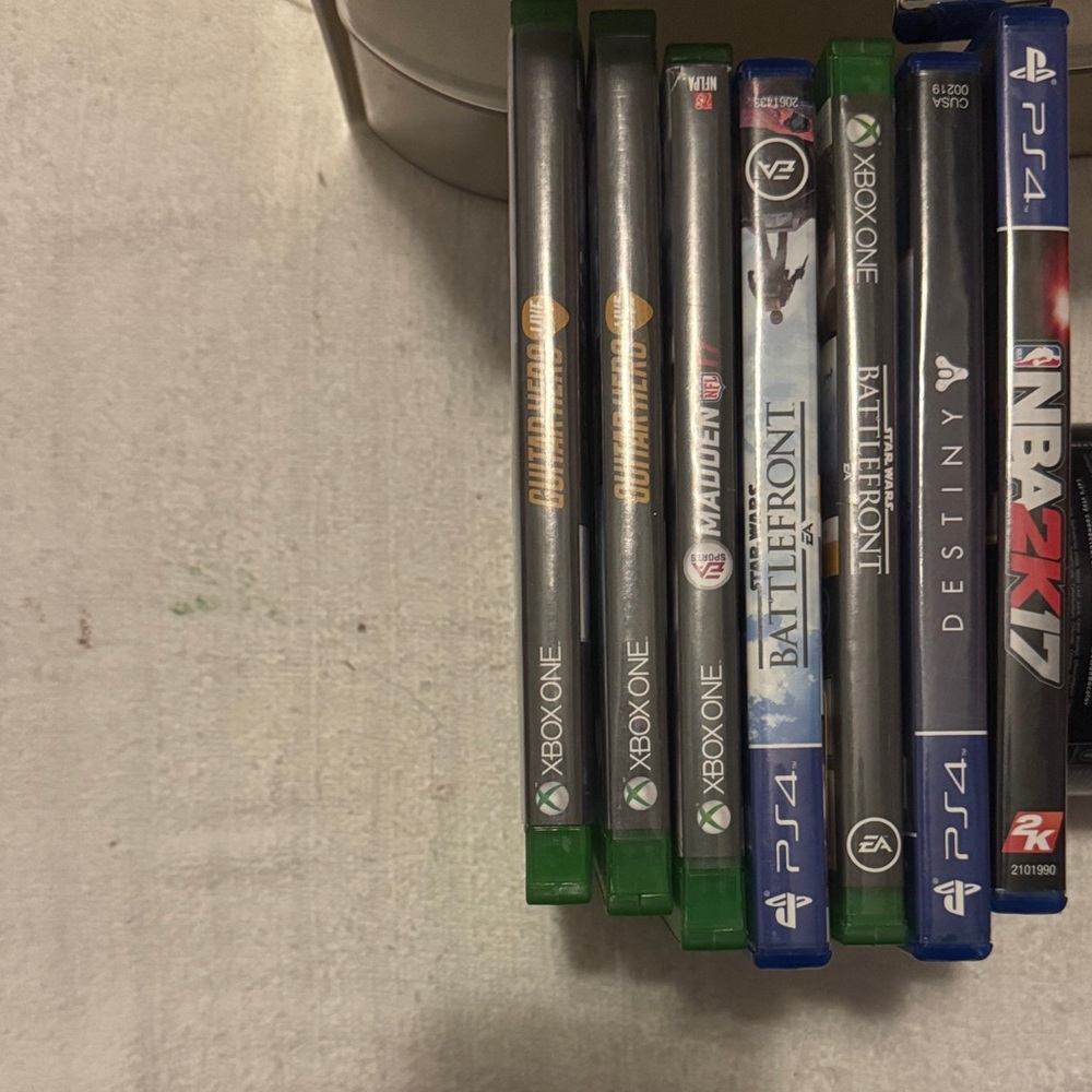 Xbox One and PS4 Game Collection